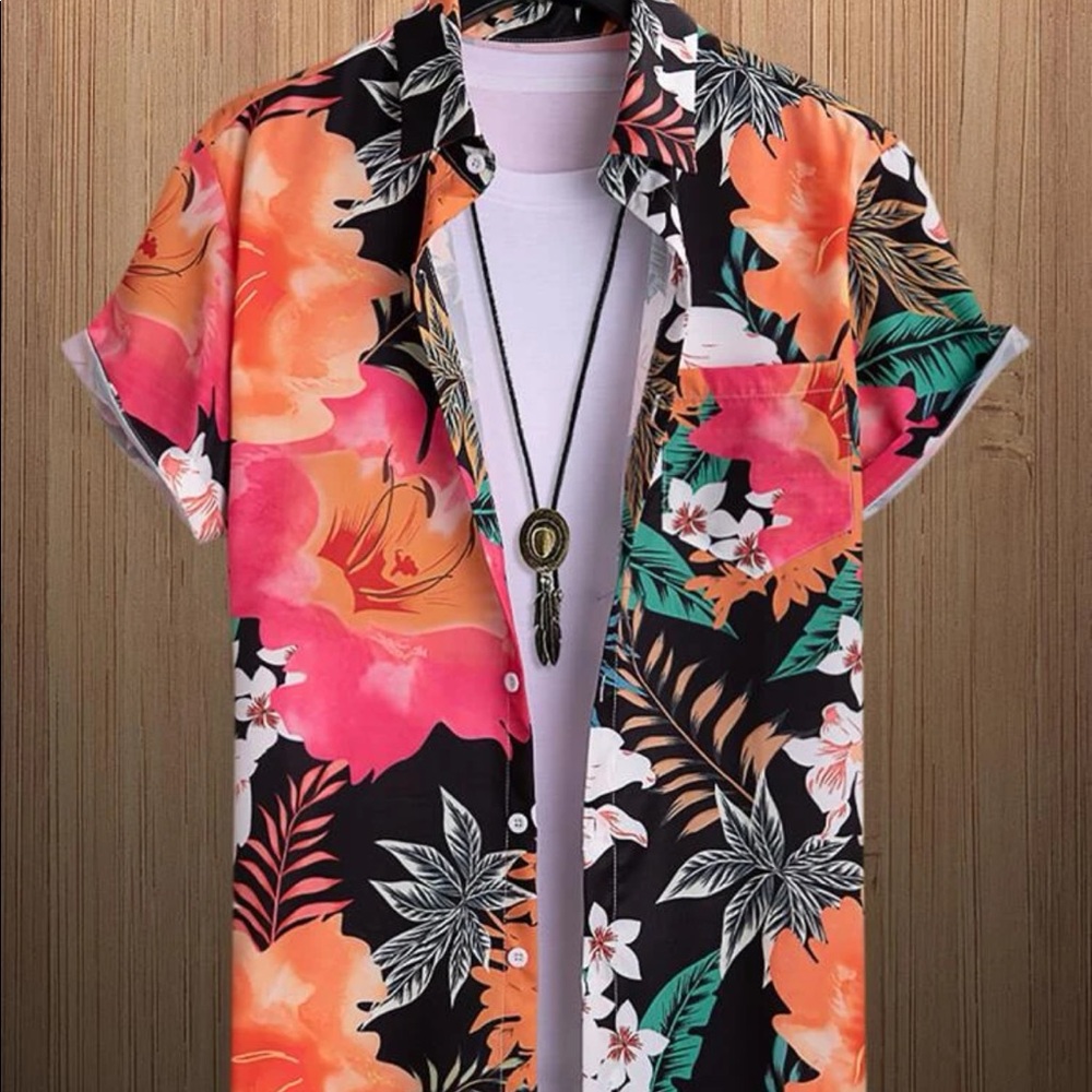 Casual Men’s Print Shirt